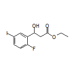 Ethyl 3-(2-Fluoro-5-iodophenyl)-3-hydroxypropanoate