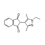 2-(1-Ethyl-3,5-dimethyl-1H-pyrazol-4-yl)-1H-indene-1,3(2H)-dione