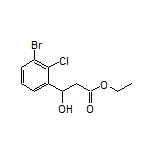 Ethyl 3-(3-Bromo-2-chlorophenyl)-3-hydroxypropanoate