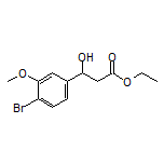 Ethyl 3-(4-Bromo-3-methoxyphenyl)-3-hydroxypropanoate