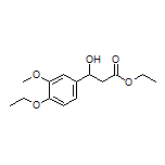 Ethyl 3-(4-Ethoxy-3-methoxyphenyl)-3-hydroxypropanoate