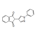 2-(1-Phenyl-1H-pyrazol-4-yl)-1H-indene-1,3(2H)-dione