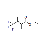 Ethyl (E)-4,4,4-Trifluoro-2,3-dimethyl-2-butenoate