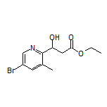 Ethyl 3-(5-Bromo-3-methyl-2-pyridyl)-3-hydroxypropanoate