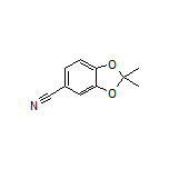 2,2-Dimethylbenzo[d][1,3]dioxole-5-carbonitrile