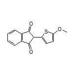 2-(5-Methoxythiophen-2-yl)-1H-indene-1,3(2H)-dione