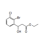 Ethyl 3-(2-Bromo-3-chlorophenyl)-3-hydroxypropanoate