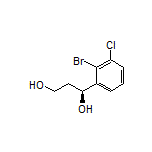 (S)-1-(2-Bromo-3-chlorophenyl)-1,3-propanediol