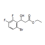 Ethyl 3-(6-Bromo-2,3-difluorophenyl)-3-hydroxypropanoate