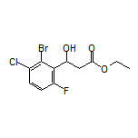 Ethyl 3-(2-Bromo-3-chloro-6-fluorophenyl)-3-hydroxypropanoate