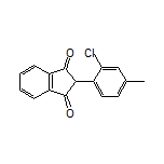 2-(2-Chloro-4-methylphenyl)-1H-indene-1,3(2H)-dione