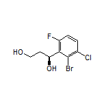 (S)-1-(2-Bromo-3-chloro-6-fluorophenyl)-1,3-propanediol