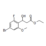 Ethyl 3-(4-Bromo-2-fluoro-6-methoxyphenyl)-3-hydroxypropanoate