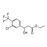 Ethyl 3-[3-Chloro-4-(trifluoromethyl)phenyl]-3-hydroxypropanoate