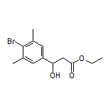 Ethyl 3-(4-Bromo-3,5-dimethylphenyl)-3-hydroxypropanoate