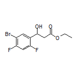 Ethyl 3-(5-Bromo-2,4-difluorophenyl)-3-hydroxypropanoate