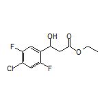 Ethyl 3-(4-Chloro-2,5-difluorophenyl)-3-hydroxypropanoate