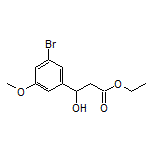 Ethyl 3-(3-Bromo-5-methoxyphenyl)-3-hydroxypropanoate