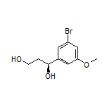 (S)-1-(3-Bromo-5-methoxyphenyl)-1,3-propanediol