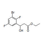 Ethyl 3-(3-Bromo-2,5-difluorophenyl)-3-hydroxypropanoate