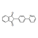 2-[4-(Pyridin-2-yl)phenyl]-1H-indene-1,3(2H)-dione