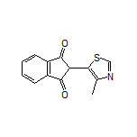 2-(4-Methylthiazol-5-yl)-1H-indene-1,3(2H)-dione