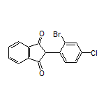 2-(2-Bromo-4-chlorophenyl)-1H-indene-1,3(2H)-dione