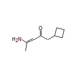 4-Amino-1-cyclobutyl-3-penten-2-one