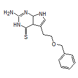 2-Amino-5-[2-(benzyloxy)ethyl]-7,7a-dihydro-3H-pyrrolo[2,3-d]pyrimidine-4(4aH)-thione