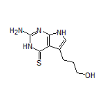 2-Amino-5-(3-hydroxypropyl)-3H-pyrrolo[2,3-d]pyrimidine-4(7H)-thione