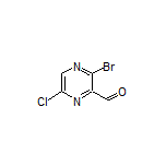 3-Bromo-6-chloropyrazine-2-carbaldehyde