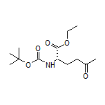 Ethyl (S)-2-(Boc-amino)-5-oxohexanoate