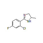 2-(2-Chloro-4-fluorophenyl)-5-methyl-4,5-dihydro-1H-imidazole