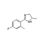 2-(4-Fluoro-2-methylphenyl)-5-methyl-4,5-dihydro-1H-imidazole