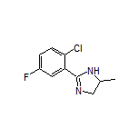 2-(2-Chloro-5-fluorophenyl)-5-methyl-4,5-dihydro-1H-imidazole