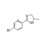 5-Bromo-2-(5-methyl-4,5-dihydro-2-imidazolyl)pyridine