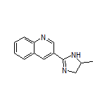 3-(5-Methyl-4,5-dihydro-2-imidazolyl)quinoline