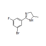 2-(3-Bromo-5-fluorophenyl)-5-methyl-4,5-dihydro-1H-imidazole