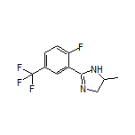 2-[2-Fluoro-5-(trifluoromethyl)phenyl]-5-methyl-4,5-dihydro-1H-imidazole