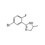 2-(5-Bromo-2-fluorophenyl)-5-methyl-4,5-dihydro-1H-imidazole