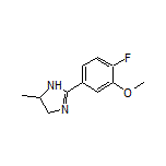 2-(4-Fluoro-3-methoxyphenyl)-5-methyl-4,5-dihydro-1H-imidazole