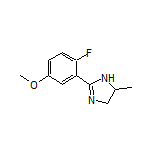 2-(2-Fluoro-5-methoxyphenyl)-5-methyl-4,5-dihydro-1H-imidazole