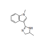 1-Methyl-3-(5-methyl-4,5-dihydro-2-imidazolyl)indole