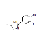 2-(4-Bromo-3-fluorophenyl)-5-methyl-4,5-dihydro-1H-imidazole