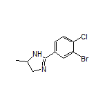 2-(3-Bromo-4-chlorophenyl)-5-methyl-4,5-dihydro-1H-imidazole