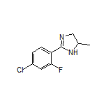 2-(4-Chloro-2-fluorophenyl)-5-methyl-4,5-dihydro-1H-imidazole