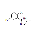 2-(5-Bromo-2-methoxyphenyl)-5-methyl-4,5-dihydro-1H-imidazole