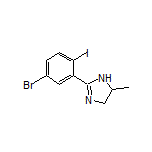 2-(5-Bromo-2-iodophenyl)-5-methyl-4,5-dihydro-1H-imidazole