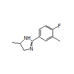 2-(4-Fluoro-3-methylphenyl)-5-methyl-4,5-dihydro-1H-imidazole