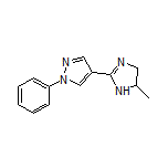 4-(5-Methyl-4,5-dihydro-2-imidazolyl)-1-phenylpyrazole